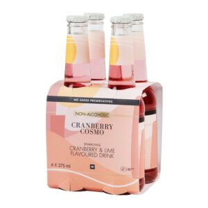 Sparkling Cranberry And Citrus Cosmo